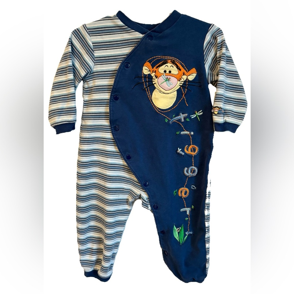 Y2K Tigger One Piece Sleeper